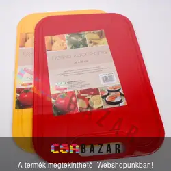 Vágódeszka 26x38 cm műanyag