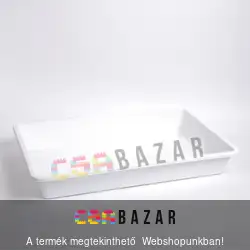 Tálca magas falú 33,5x21,7 cm