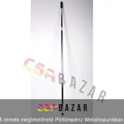 Króm felmosó nyél 130 cm fényes