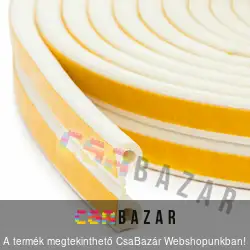 P-Profil öntapadós nyílászáró szigetelő 6m fehér