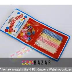 Szülinapi gyertya 24 db-os