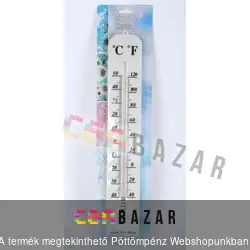 Óriás kültéri hőmérő