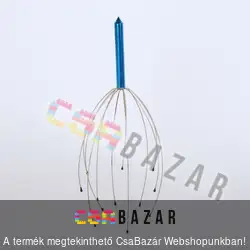 Fém fejmasszírozó