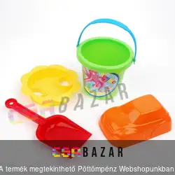 Mini homokozó 4 db-os készlet