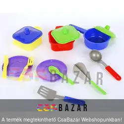 Gyerek főzőszett, lábas, edény készlet