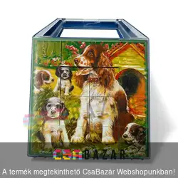 16 kockából álló képkirakó mesekocka - Country