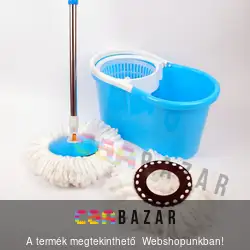 Centrifugás felmosó szett mikroszálas felmosófejjel