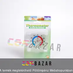 Öntapadó hőmérő ablakra hűtő hőmérő