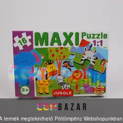 Maxi puzzle, jungle 16 db