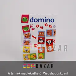 Domino állatos társasjáték