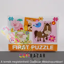 Első kirakós játékom - háziállatos