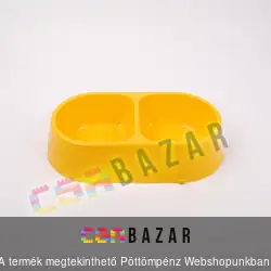 Kutyatál dupla 30cm