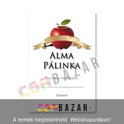 Pálinka címke Alma
