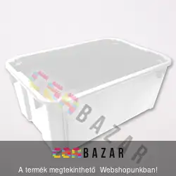 Húsos láda I. o., fehér