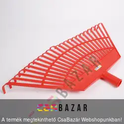 Lombseprű, lombgereblye műanyag 55 cm