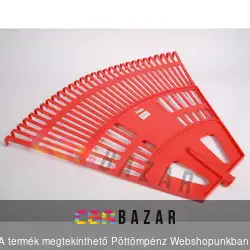 Lombseprű, lombgereblye műanyag 75 cm