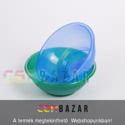 Színes kis méretű kompótos tál