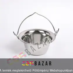 Fém asztali tálaló bogrács 0,8 L