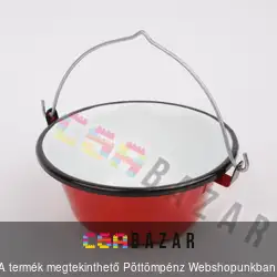 Zománcos asztali tálaló bogrács 0,80 L