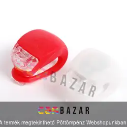 Szilikonos bicikli lámpa 2db/csomag