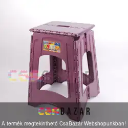 Összecsukható műanyag szék