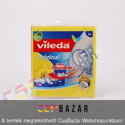 Vileda Original tisztítókendő, szivacskendő 3 db