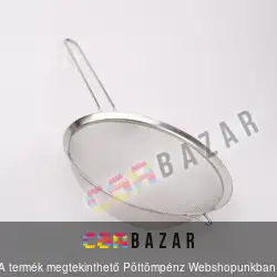 Inox nyeles szűrő 24 cm