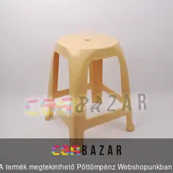 Műanyag sámli, kisszék