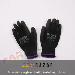 Gumírozott kerti kesztyű 8-as