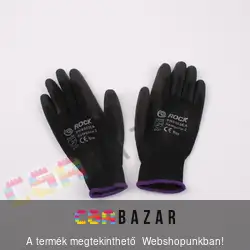 Gumírozott kerti kesztyű 10-es