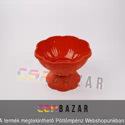 Talpas cserép 42 cm - terrakotta