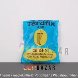 Térdfix 2 pár csomag barna