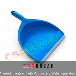 Szemétlapát gumi peremmel