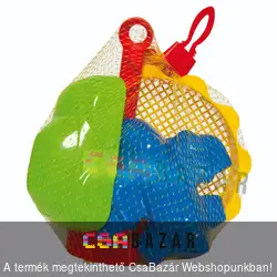 Közepes szitás homokozó 4 db-os szett