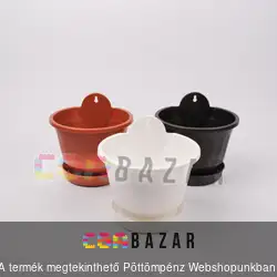 Fali cserép nagy barna