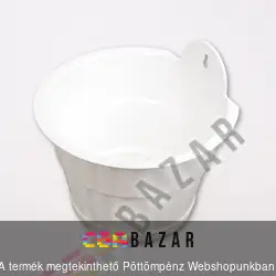 Fali cserép kicsi fehér