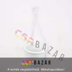 Holland függőcserép kicsi fehér