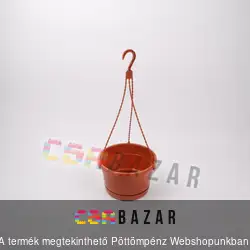 Holland függőcserép kicsi terrakotta