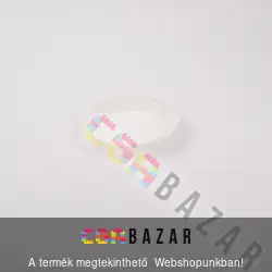 Műanyag virágcserép alátét fehér 40 cm