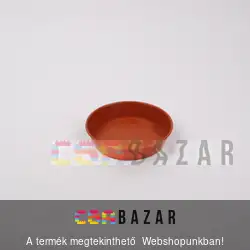 Műanyag virágcserép alátét terrakotta 32 cm