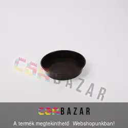 Műanyag virágcserép alátét sötét barna 36 cm