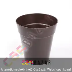 Pálmacserép 22 cm sötétbarna