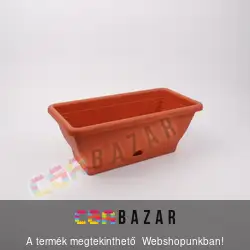 Virágláda terrakotta 40 cm