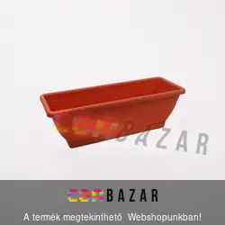 Virágláda terrakotta 50 cm