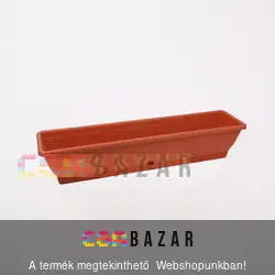 Virágláda terrakotta 80 cm