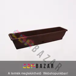 Virágláda barna 80 cm