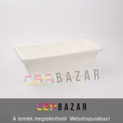 Virágláda fehér 40 cm
