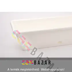 Virágláda fehér 80 cm
