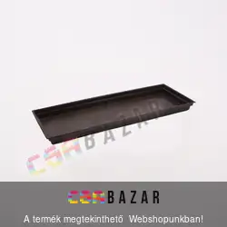 Hagyományos balkonláda alátét barna 40 cm