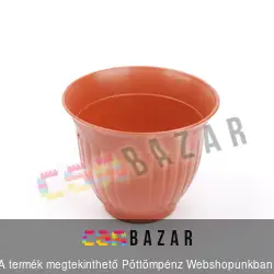 Szőlős kaspó 14cm terrakotta